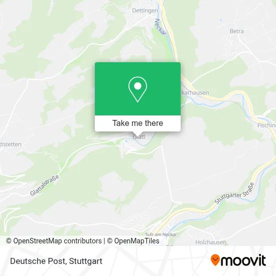 Deutsche Post map