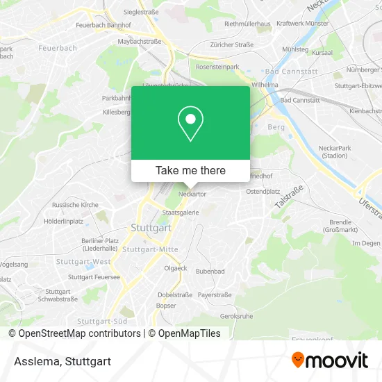Asslema map