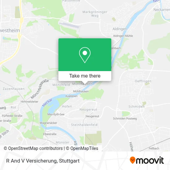R And V Versicherung map