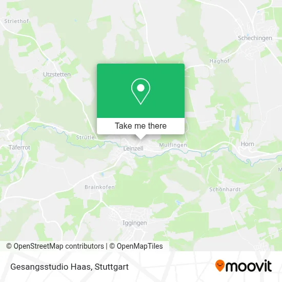 Gesangsstudio Haas map