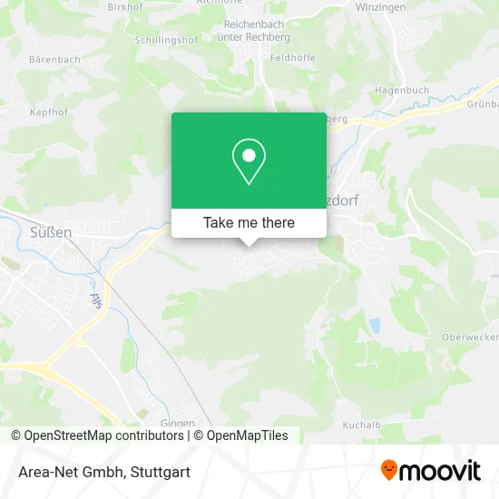 Area-Net Gmbh map