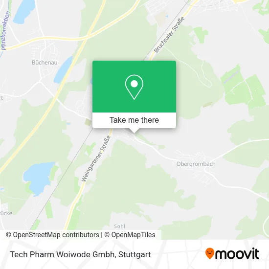Tech Pharm Woiwode Gmbh map