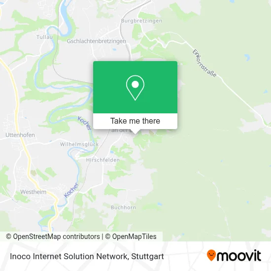 Inoco Internet Solution Network map