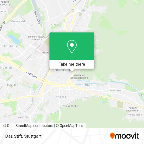 Das Stift map