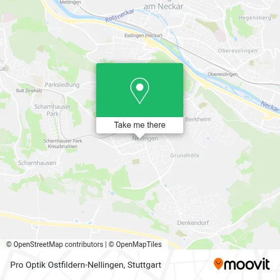 Pro Optik Ostfildern-Nellingen map