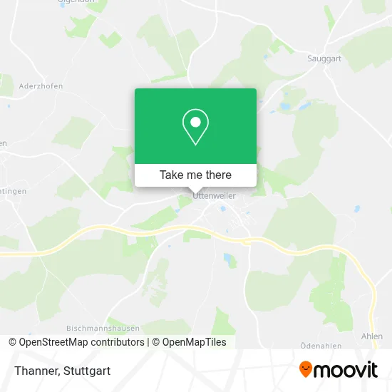 Thanner map