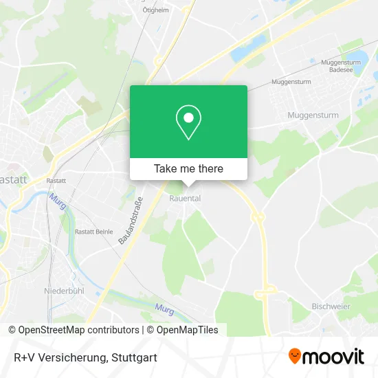 R+V Versicherung map