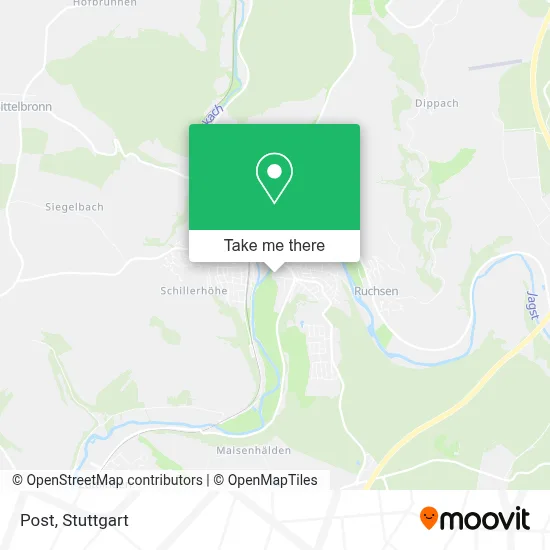 Post map