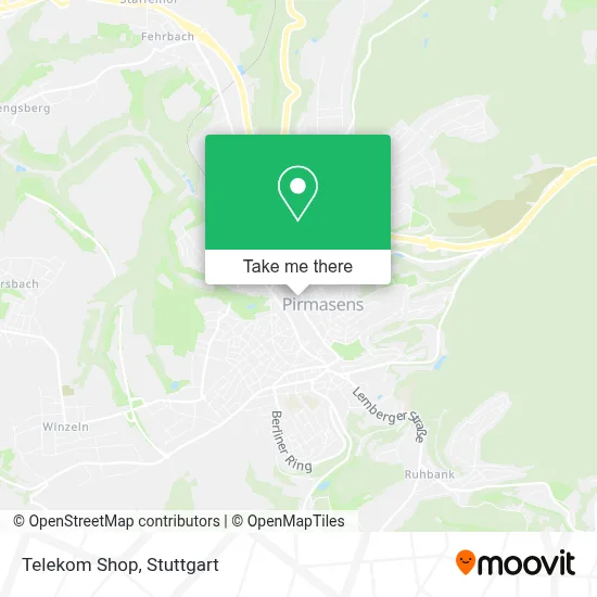 Telekom Shop map