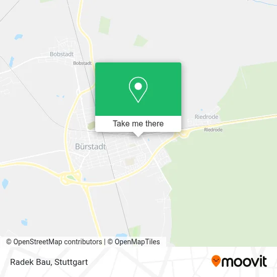 Radek Bau map