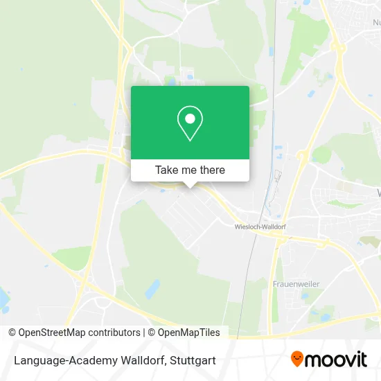 Language-Academy Walldorf map