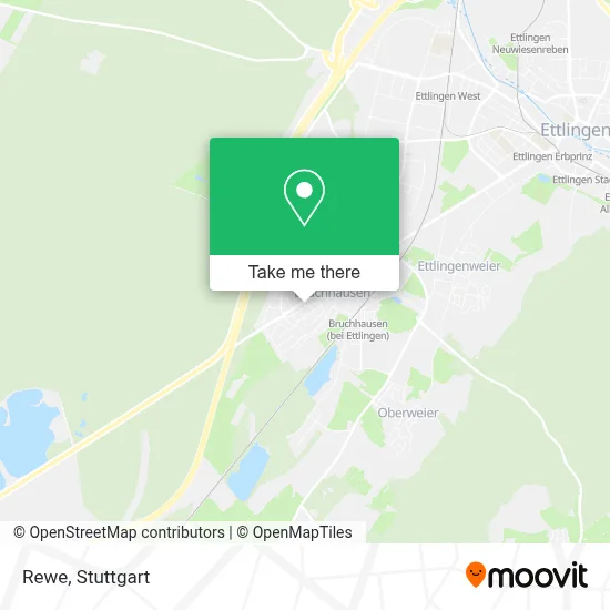 Rewe map