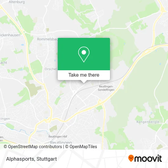 Alphasports map