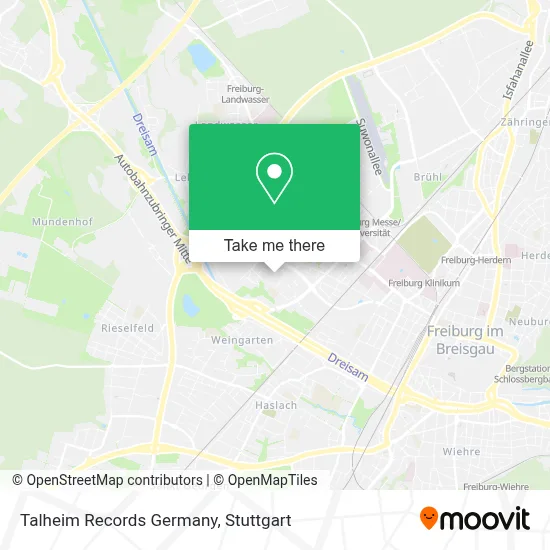 Talheim Records Germany map