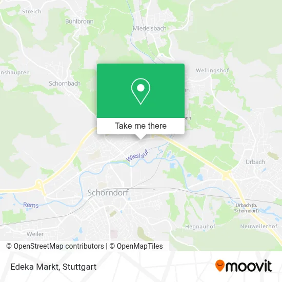 Edeka Markt map