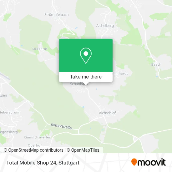 Total Mobile Shop 24 map