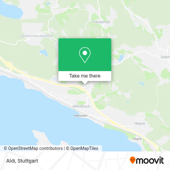 Aldi map