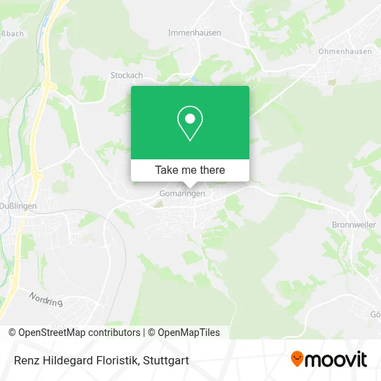 Renz Hildegard Floristik map