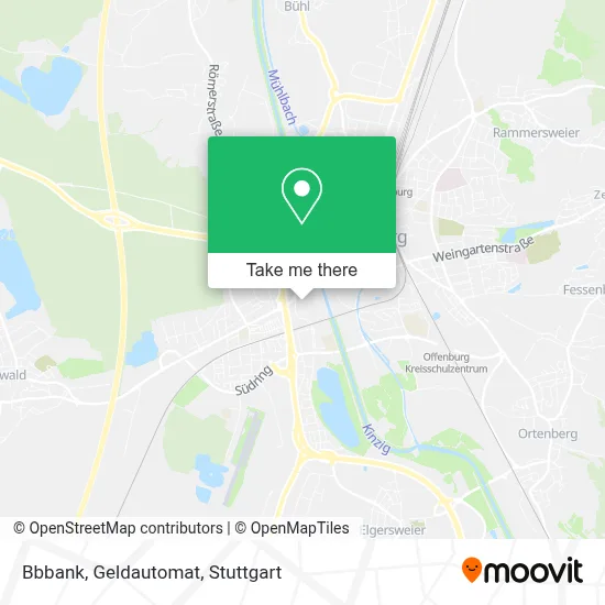Bbbank, Geldautomat map
