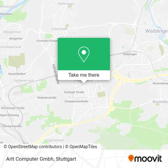 Arlt Computer Gmbh map