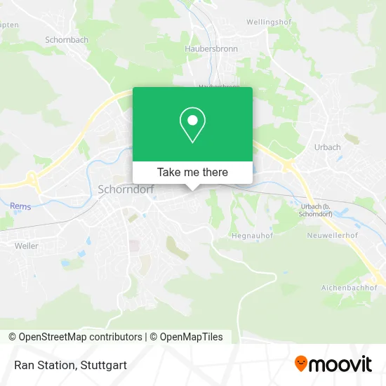 Ran Station map