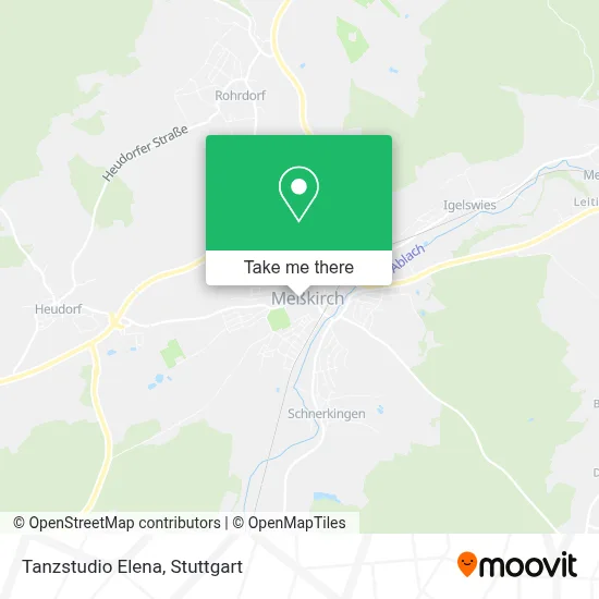 Tanzstudio Elena map