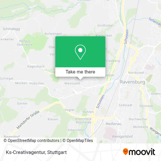 Ks-Creativagentur map