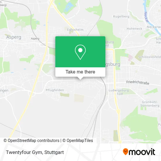 Twentyfour Gym map