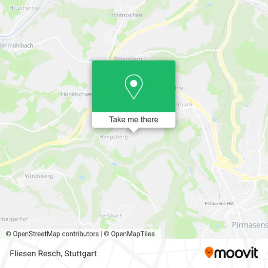 Fliesen Resch map