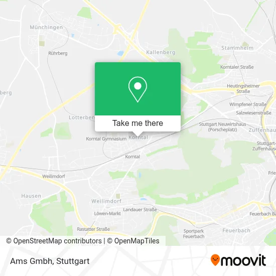 Ams Gmbh map