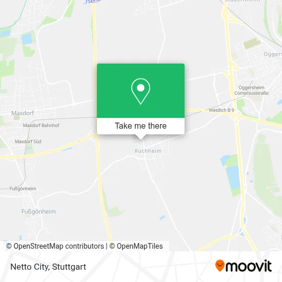 Netto City map