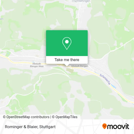 Rominger & Blaier map