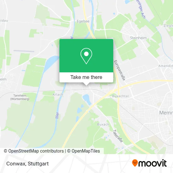 Conwax map