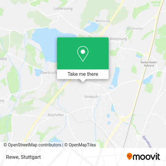 Rewe map