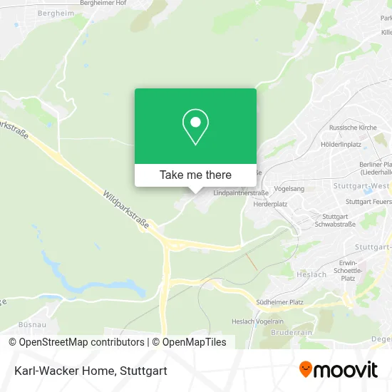 Karl-Wacker Home map