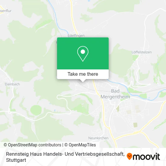 Rennsteig Haus Handels- Und Vertriebsgesellschaft map