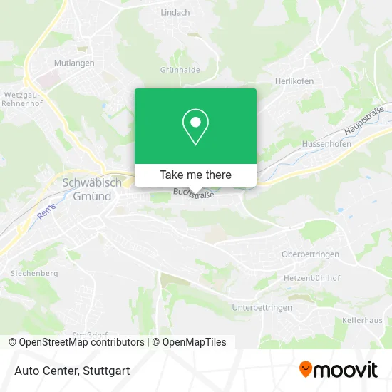 Auto Center map