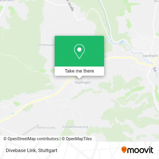 Divebase Link map