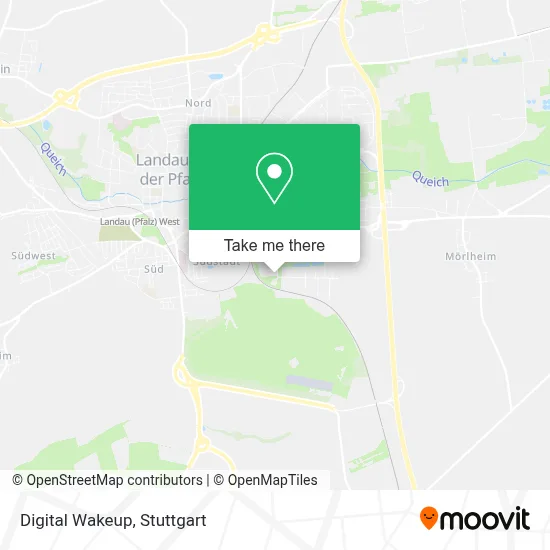 Digital Wakeup map