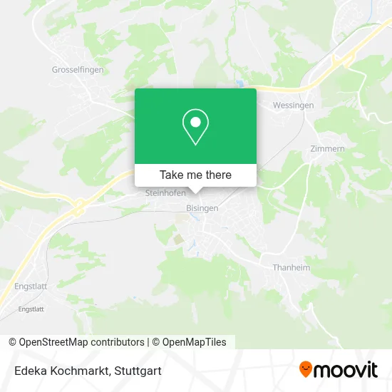Edeka Kochmarkt map