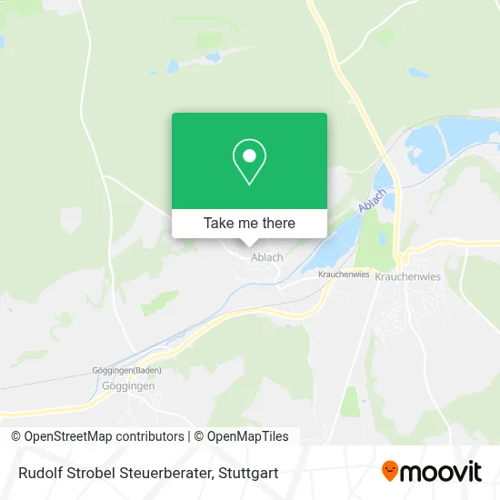 Rudolf Strobel Steuerberater map