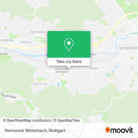 Remsrock Winterbach map