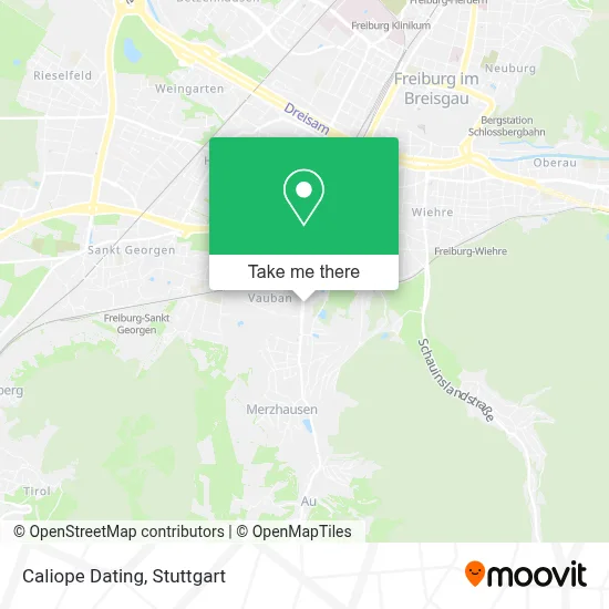 Caliope Dating map
