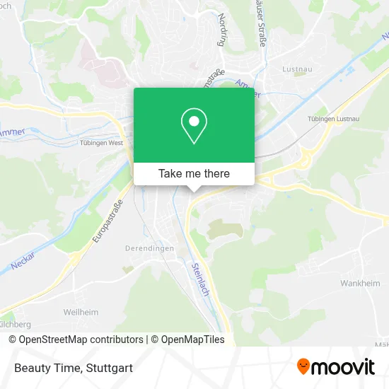 Beauty Time map