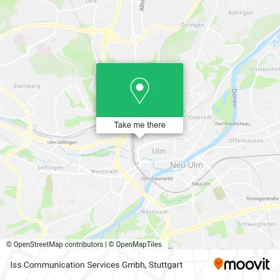 Iss Communication Services Gmbh map