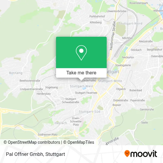 Pal Offner Gmbh map