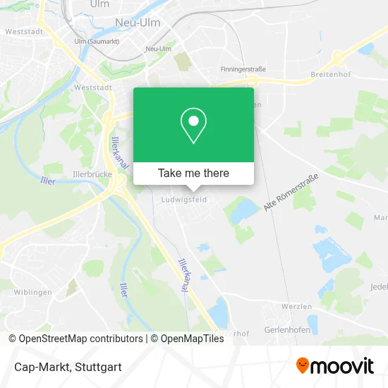Cap-Markt map