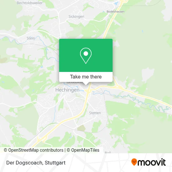 Der Dogscoach map