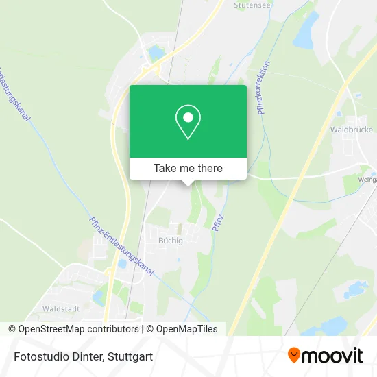 Fotostudio Dinter map