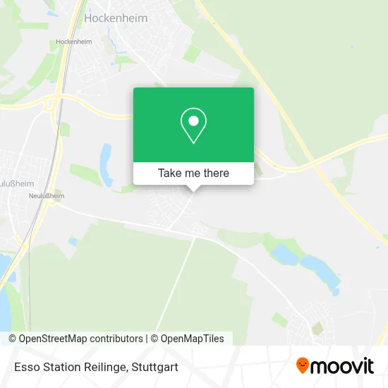 Esso Station Reilinge map